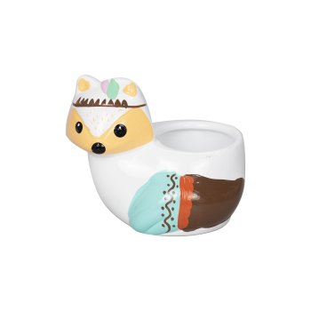Vaso Eletrostático Raposa Deitada Índia